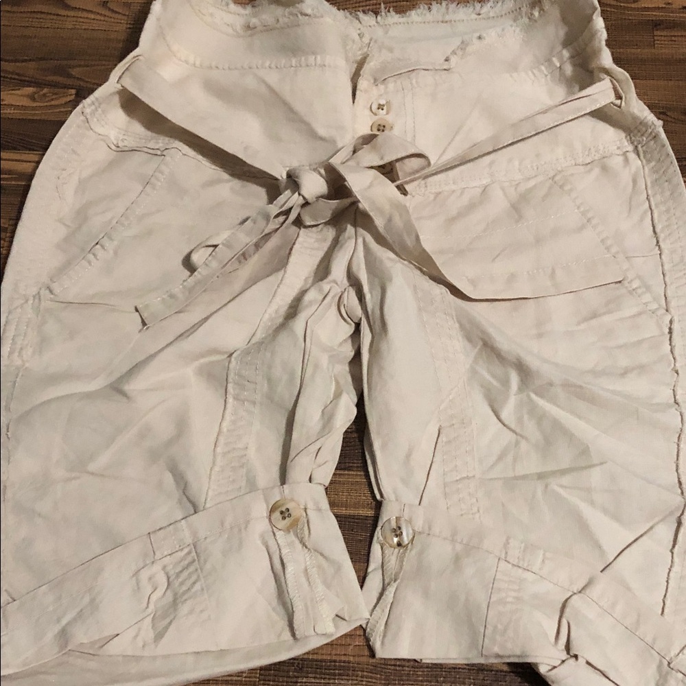 Free People Tan  Bermudas